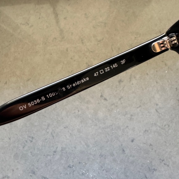 OLIVER PEOPLES SHELDRAKE GLASSES - BLACK - Picture 8 of 8